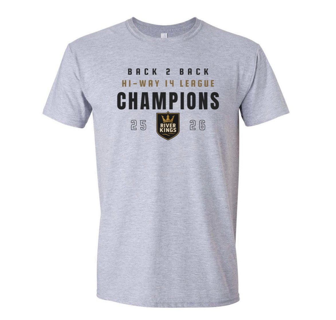 River Kings League Champion Roster T-shirt