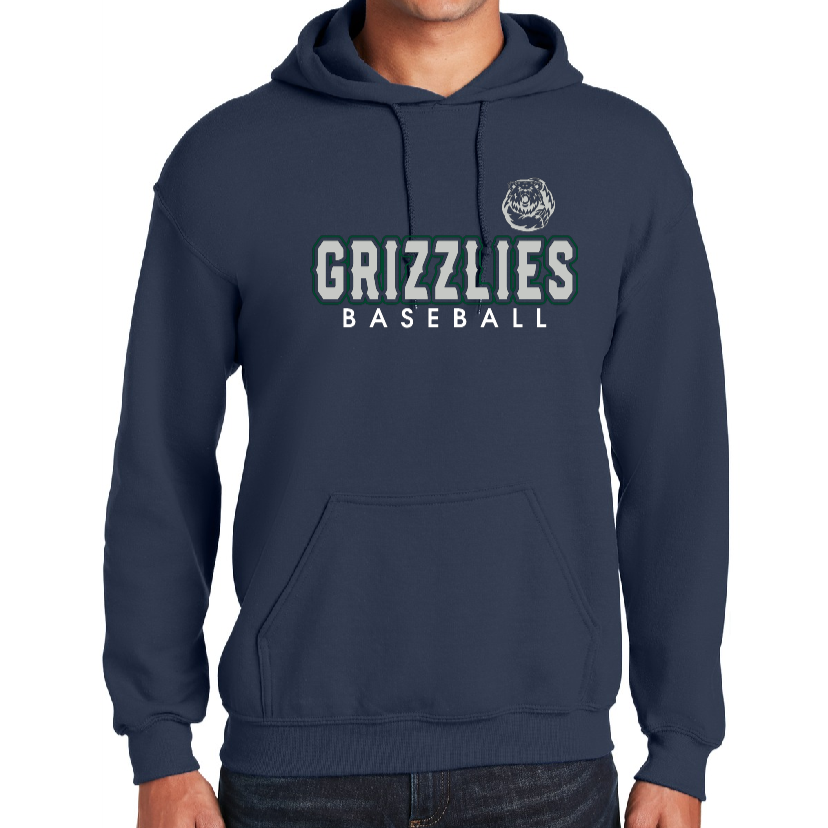 PRE-ORDER Grizzlies Baseball Hoodie
