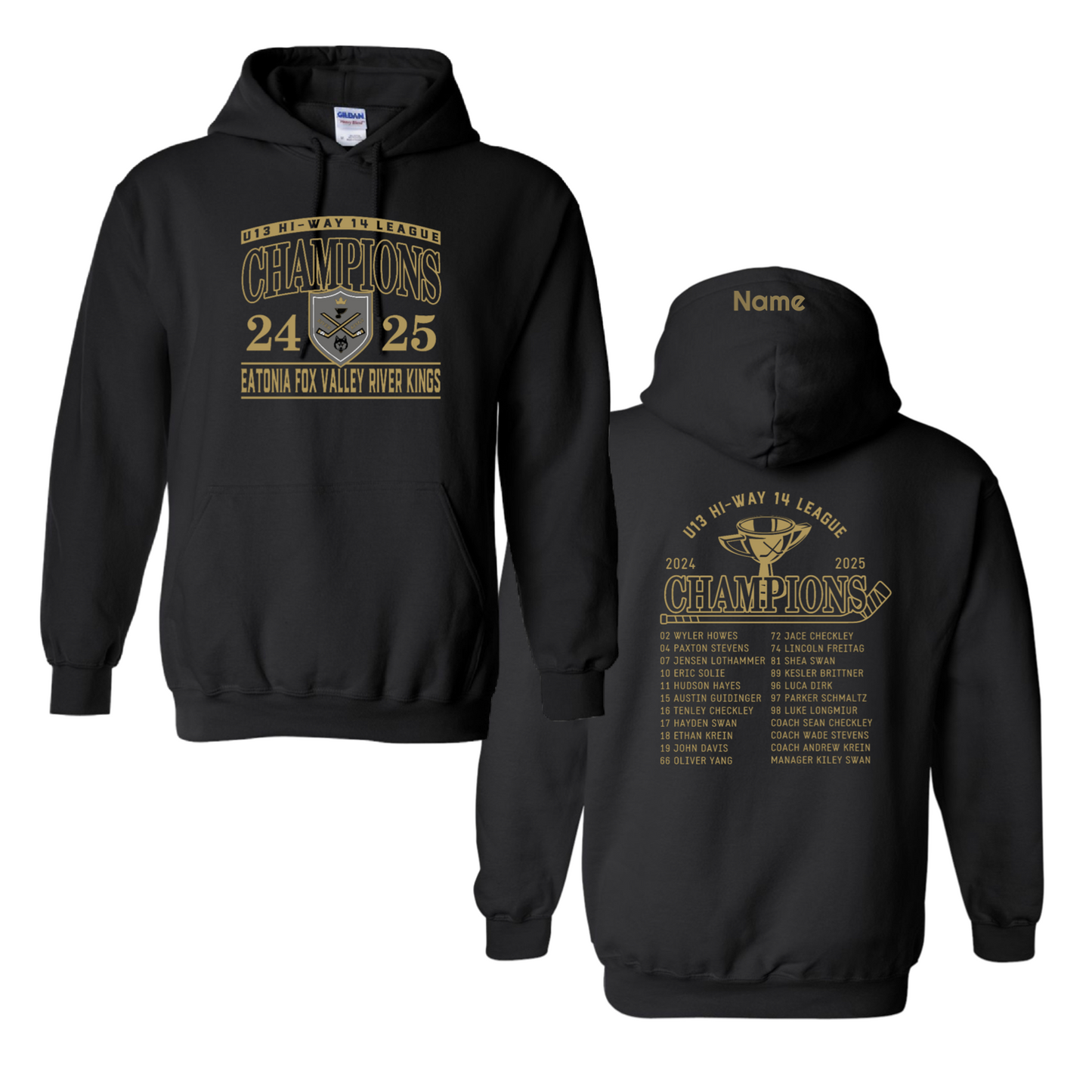 PRE-ORDER River Kings League Championship Hoodie