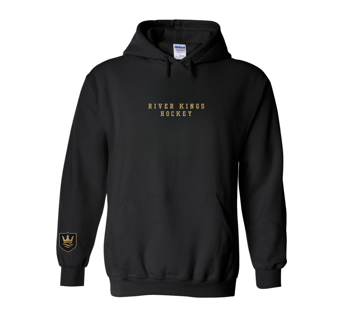 River Kings Hockey Hoodie with Customizable Player Autograph