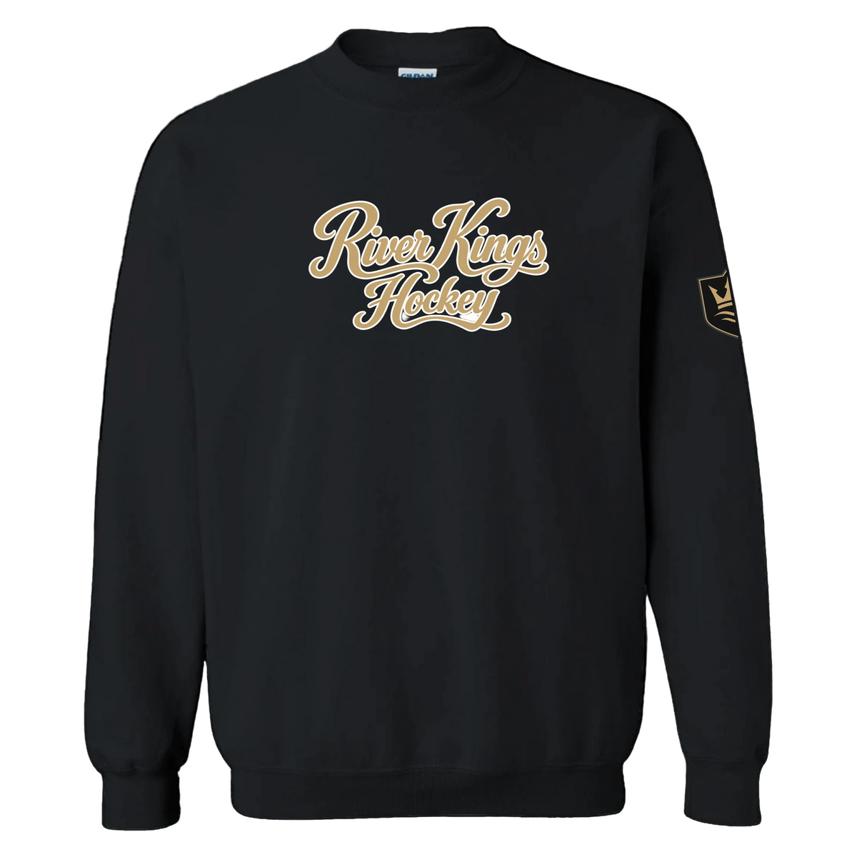 Unisex River Kings Script Crew