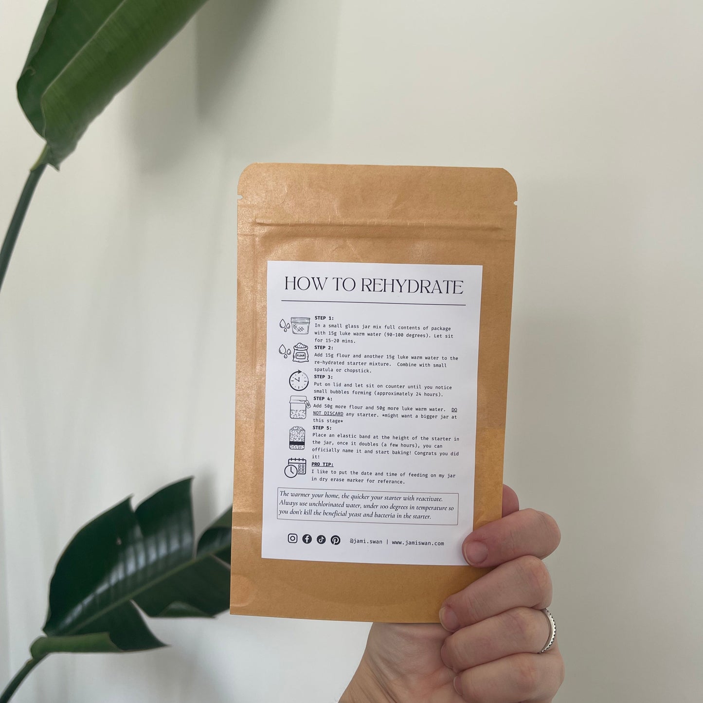Quick Activating Dehydrated Sourdough Starter