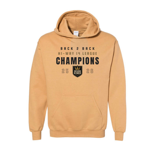 River Kings League Championship Team Autograph Hoodie