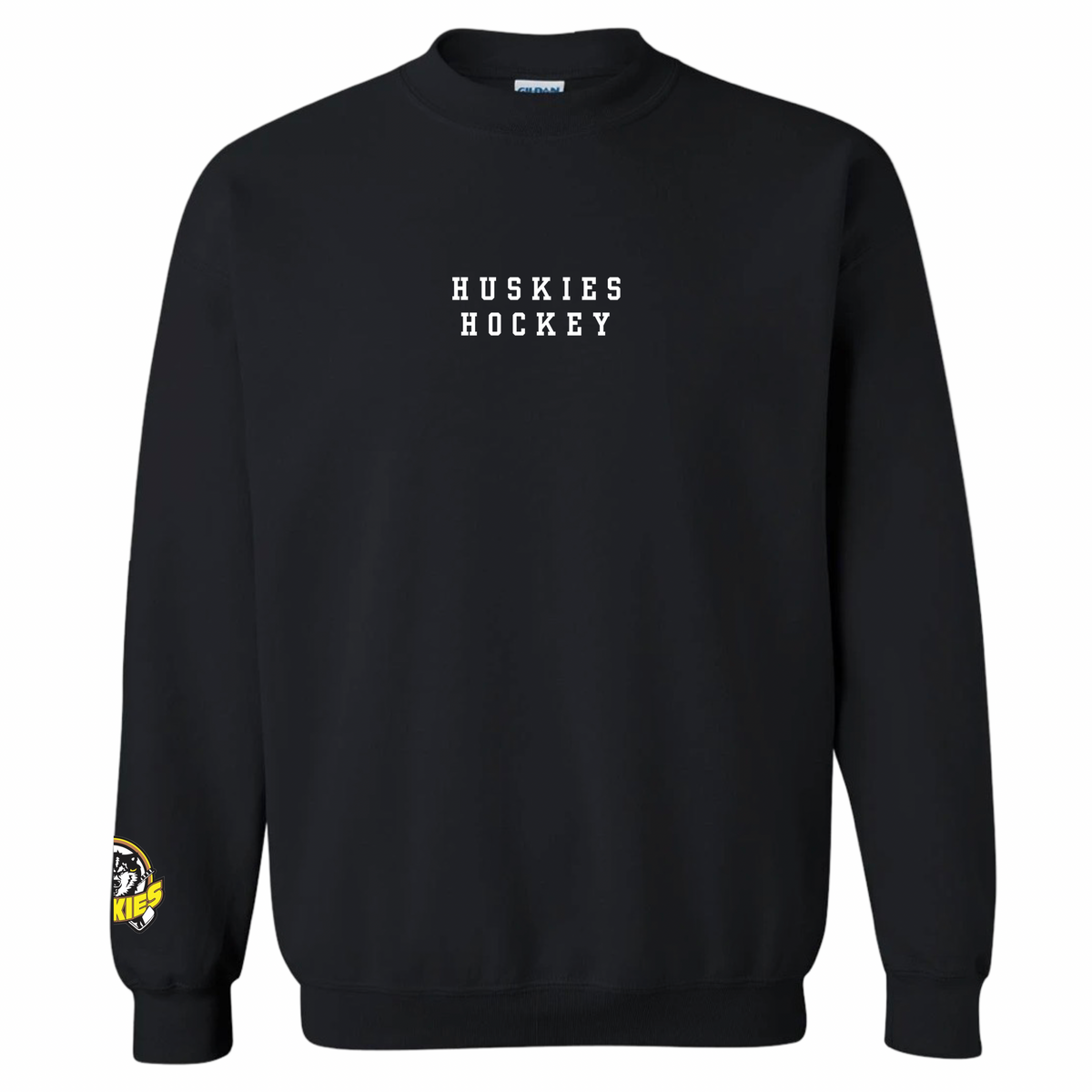 Unisex Huskies Hockey Crew with Customizable Autograph