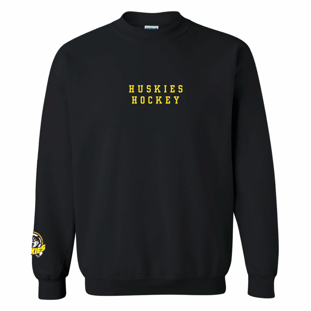 Unisex Huskies Hockey Crew with Customizable Autograph