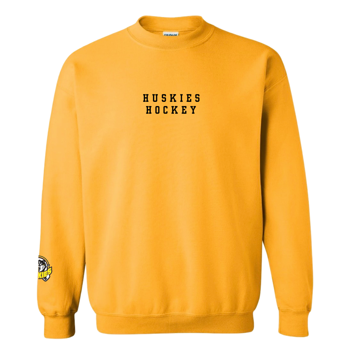 Unisex Huskies Hockey Crew with Customizable Autograph