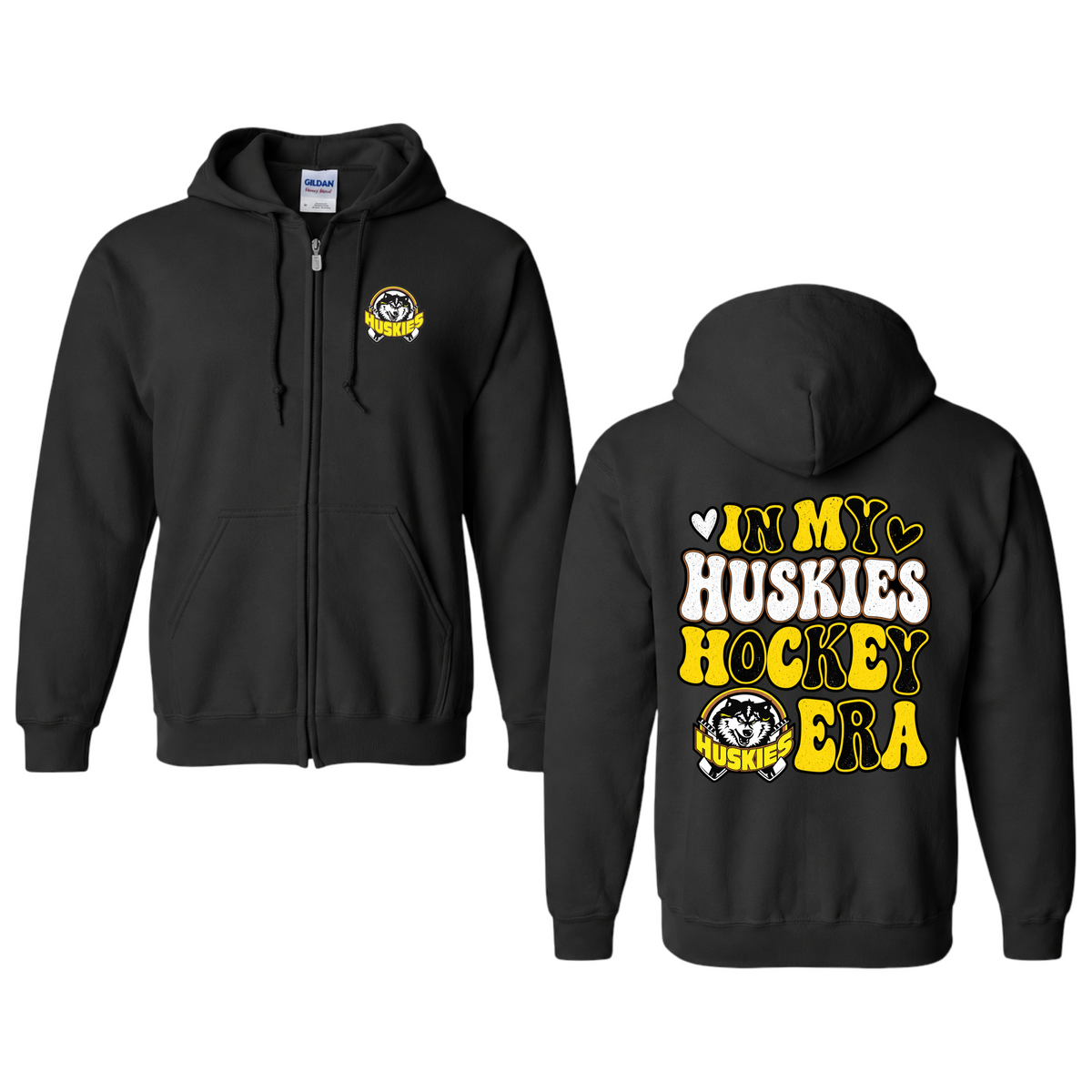 Huskies Era Zip Hoodie