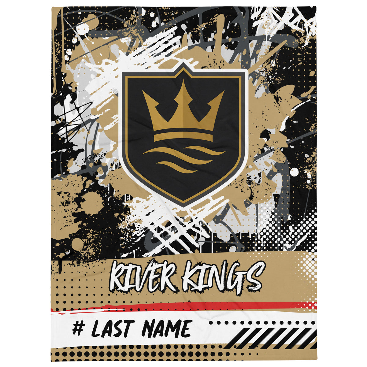 River Kings Throw Blanket