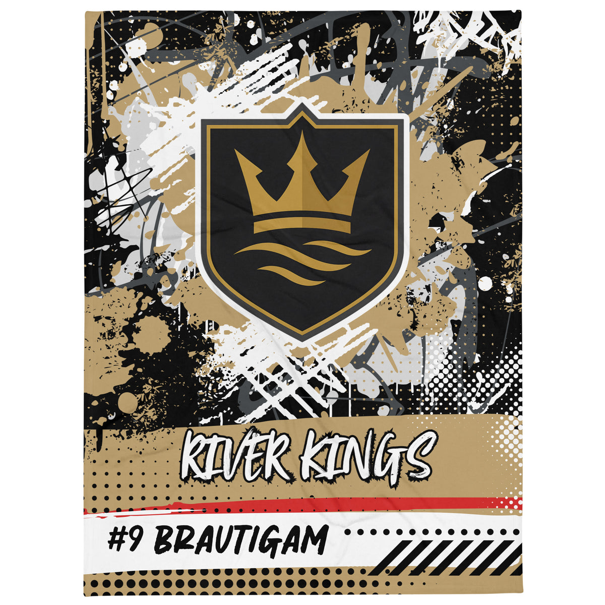 River Kings Throw Blanket