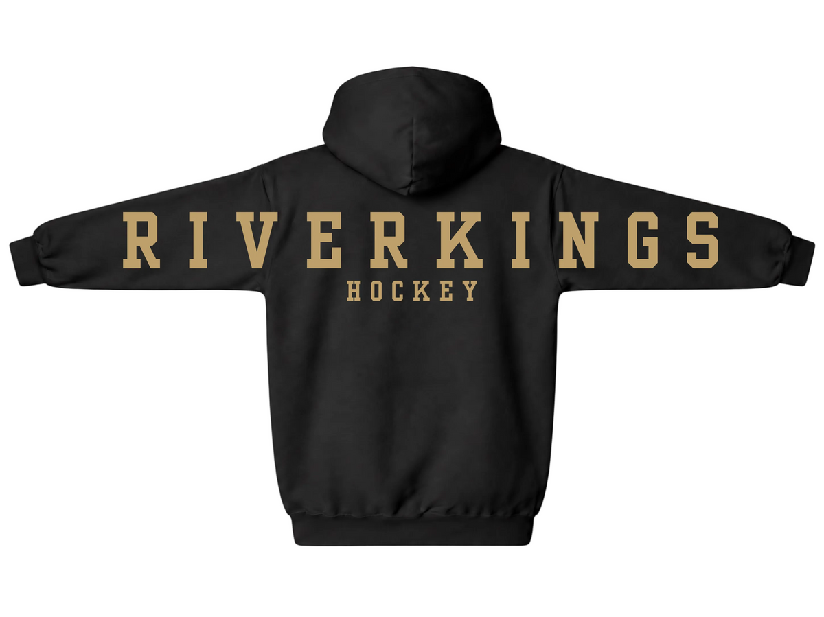 River Kings Hockey Hoodie with Customizable Player Autograph