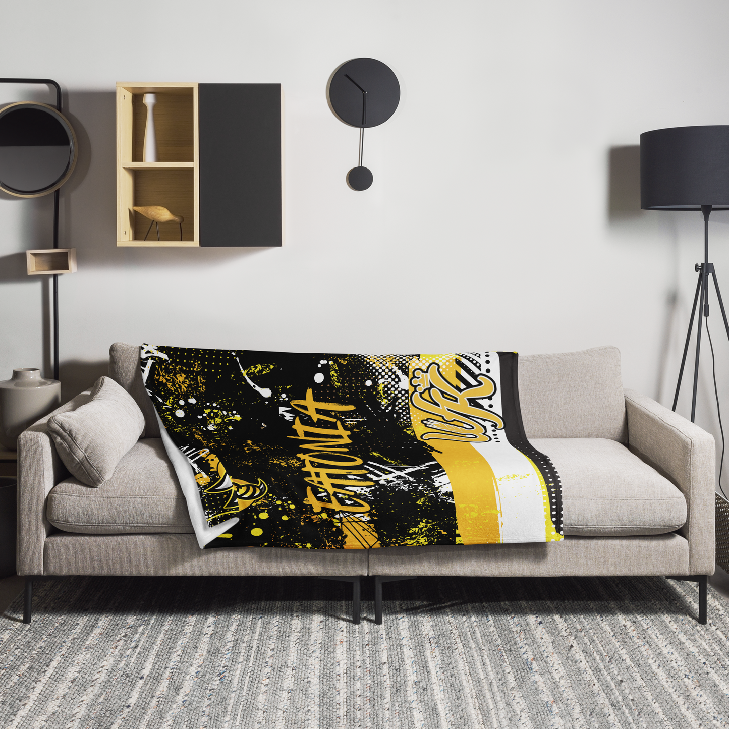Eatonia Ball Throw Blanket