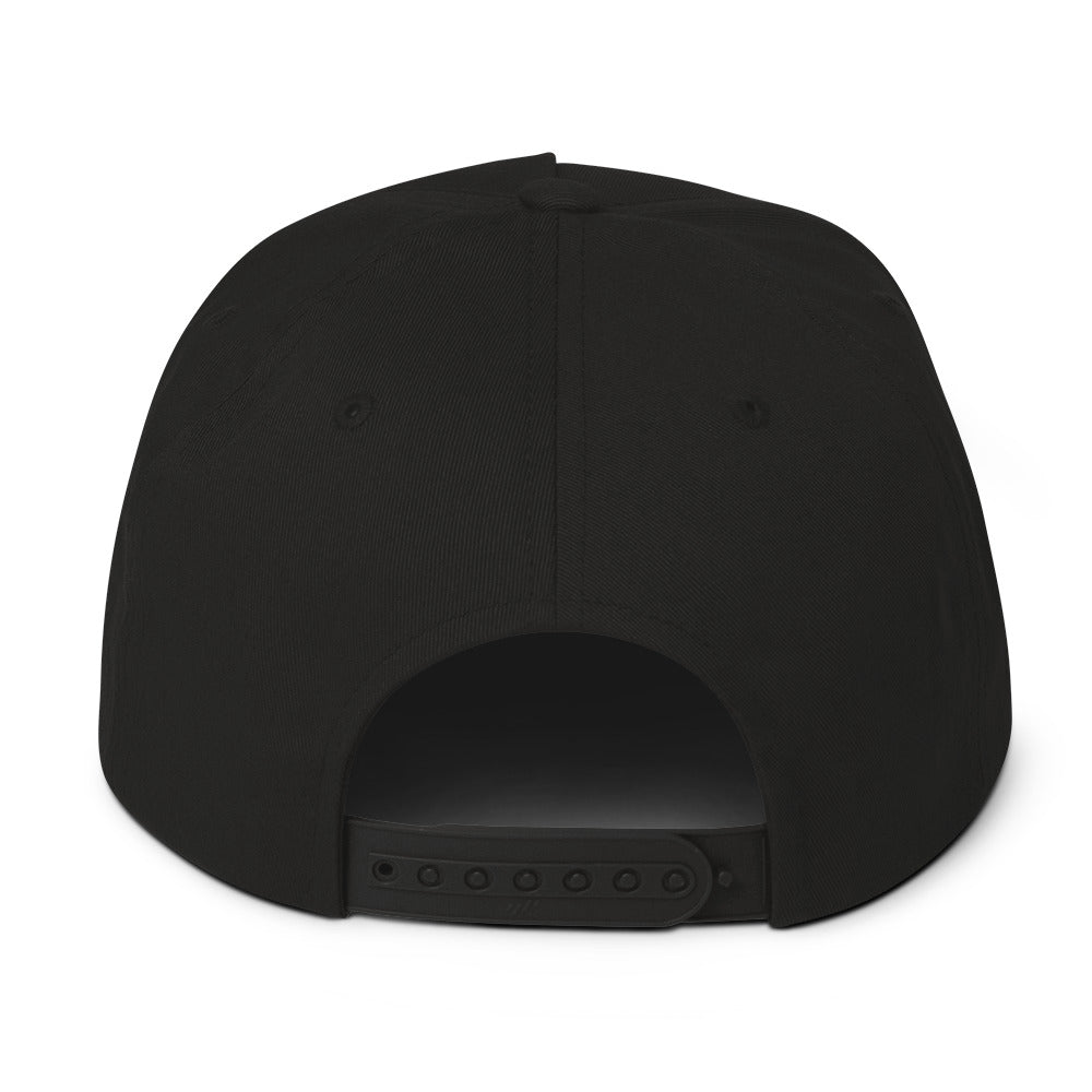 Huskies Flat Brim Hat