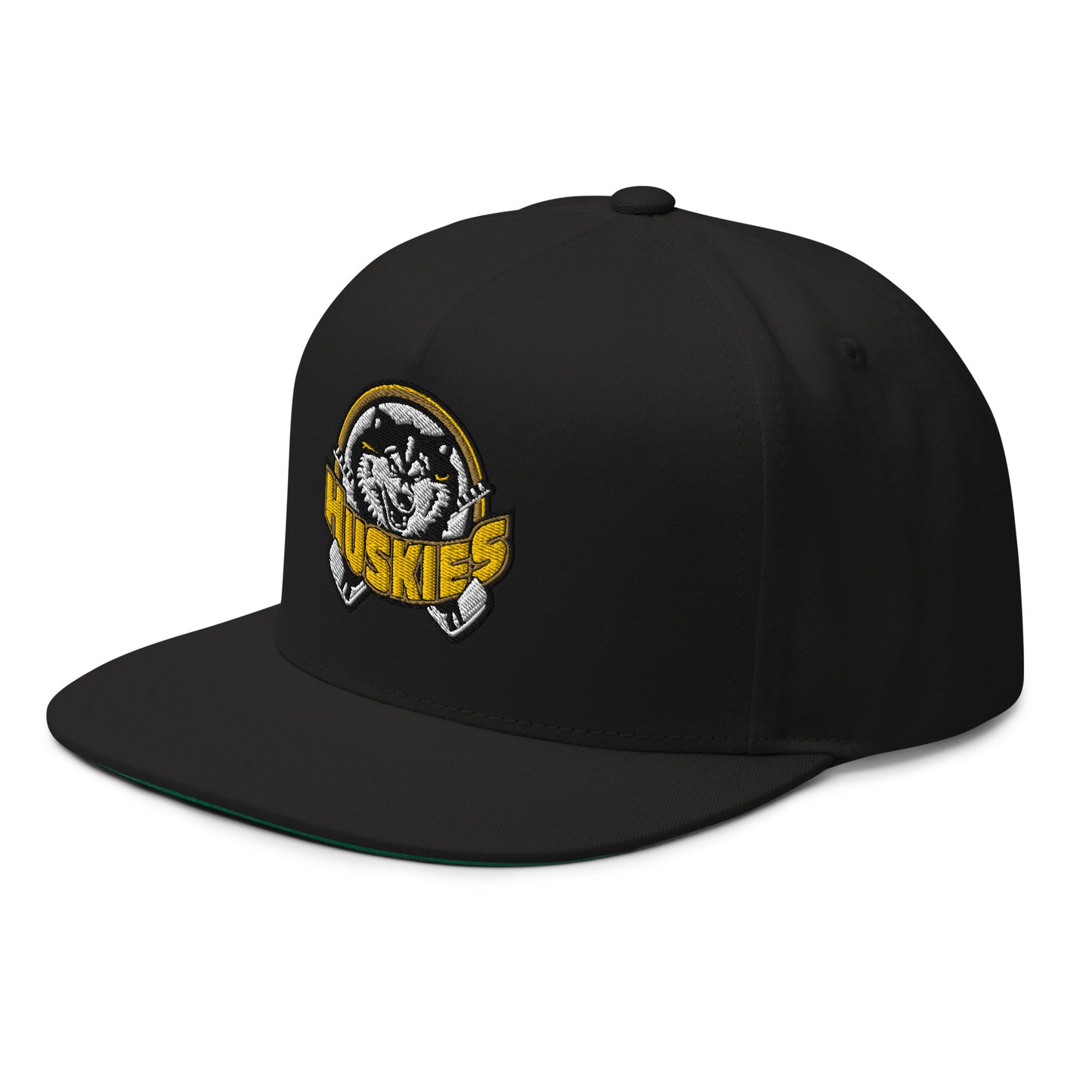 Huskies Flat Brim Hat